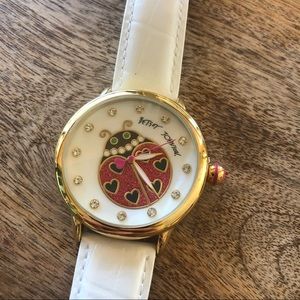 Betsey Johnson ladybug watch